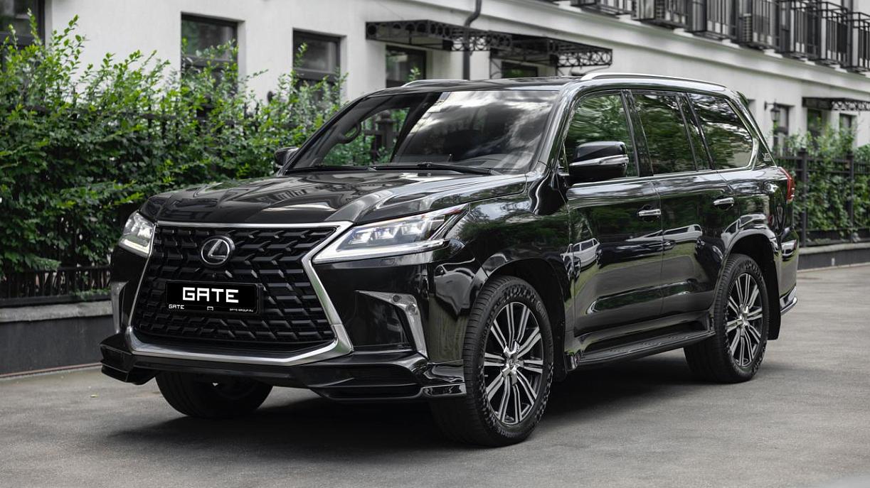 Lexus LX 570 Heritage V8 2021 Черный