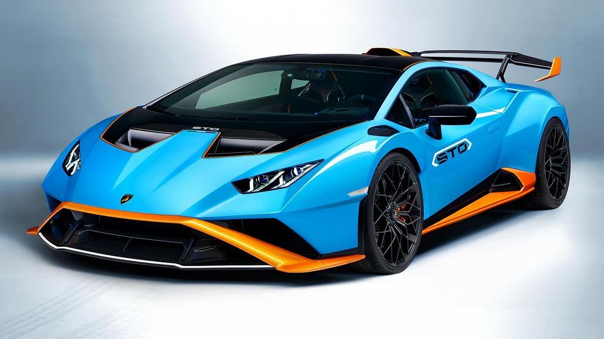 Lamborghini Huracan STO - Синий